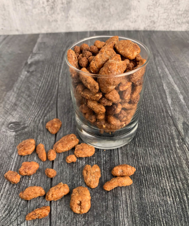 Praline Pecans Glass