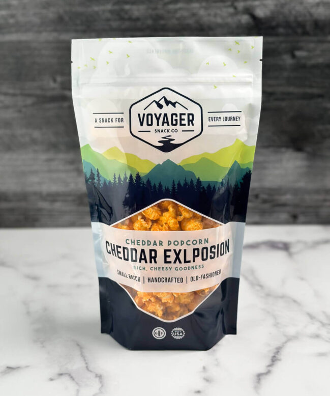 Cheddar Explosion Popcorn